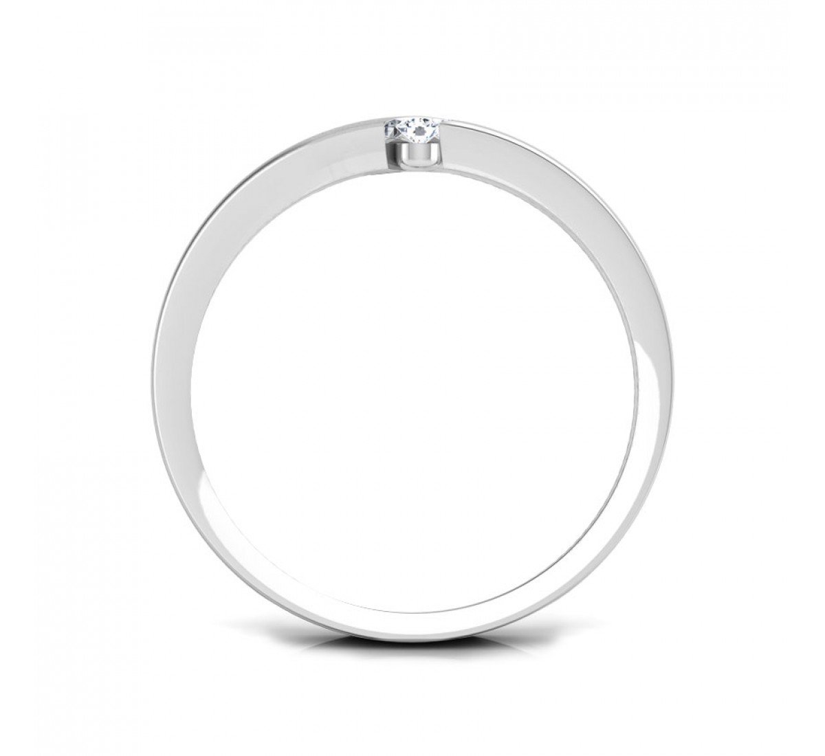 Serenity Spiral Diamond Band