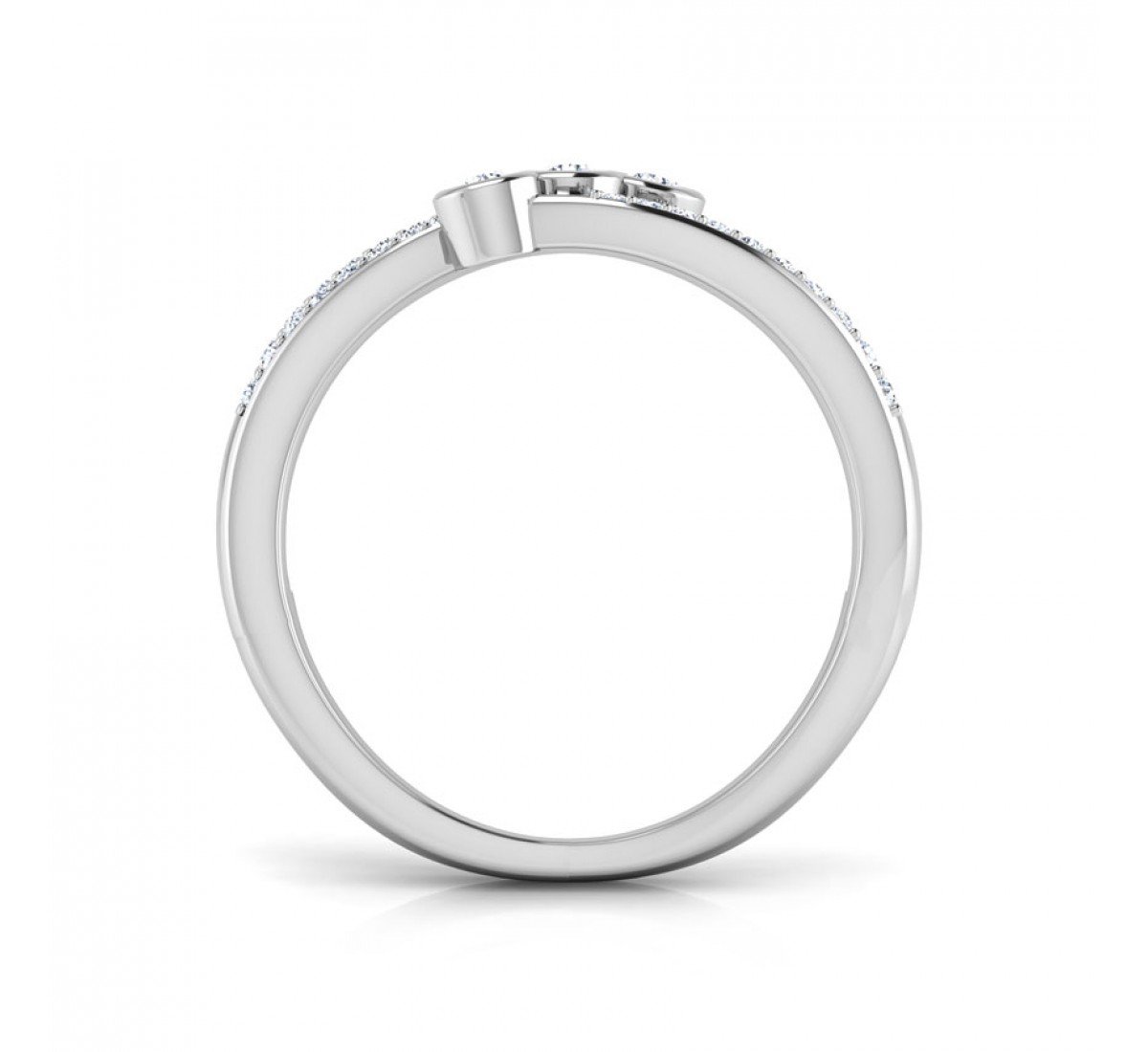 Tremor Scroll Diamond Band