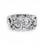 Enchanted Foliage Diamond Band
