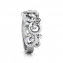Enchanted Foliage Diamond Band