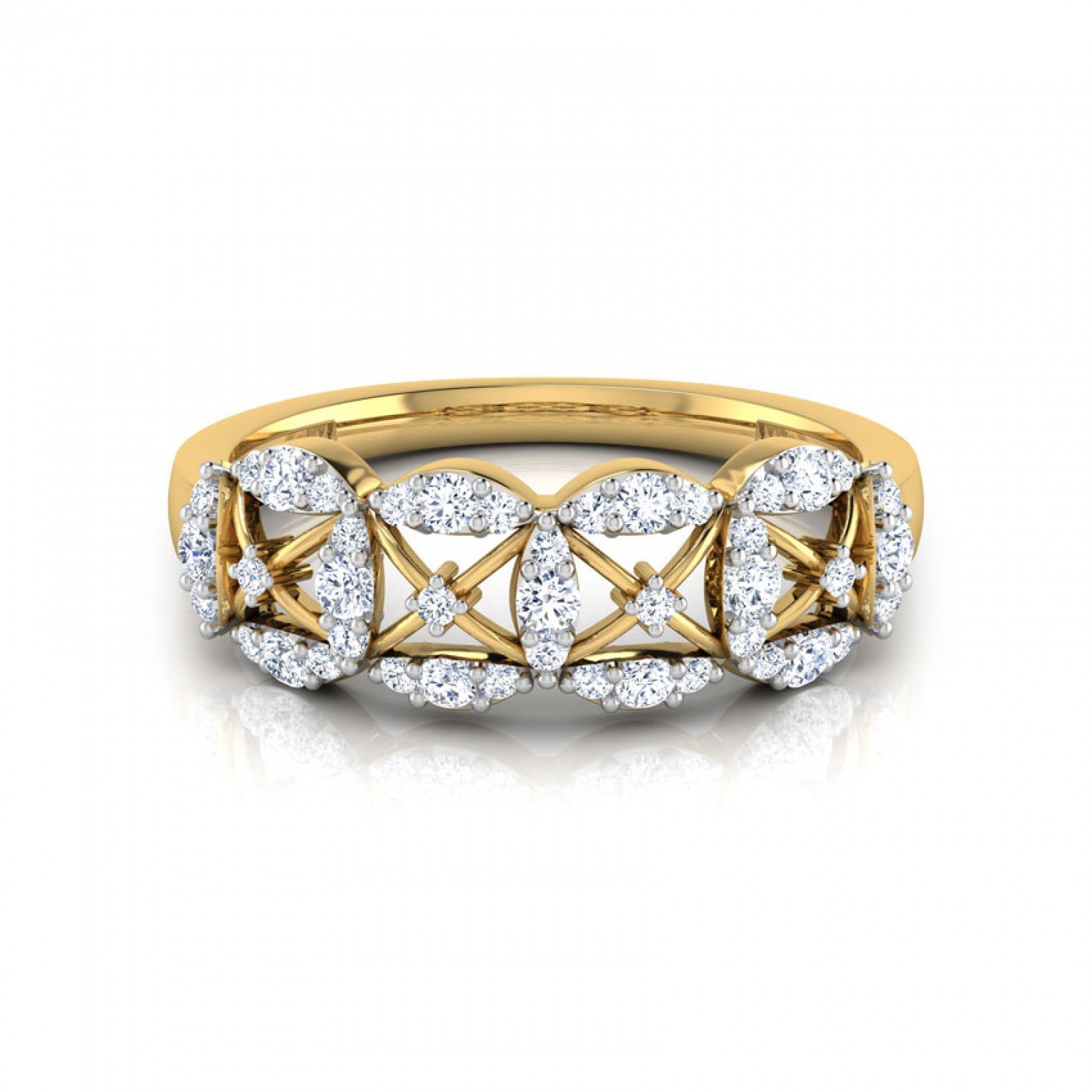 Efface Verdant Diamond Band
